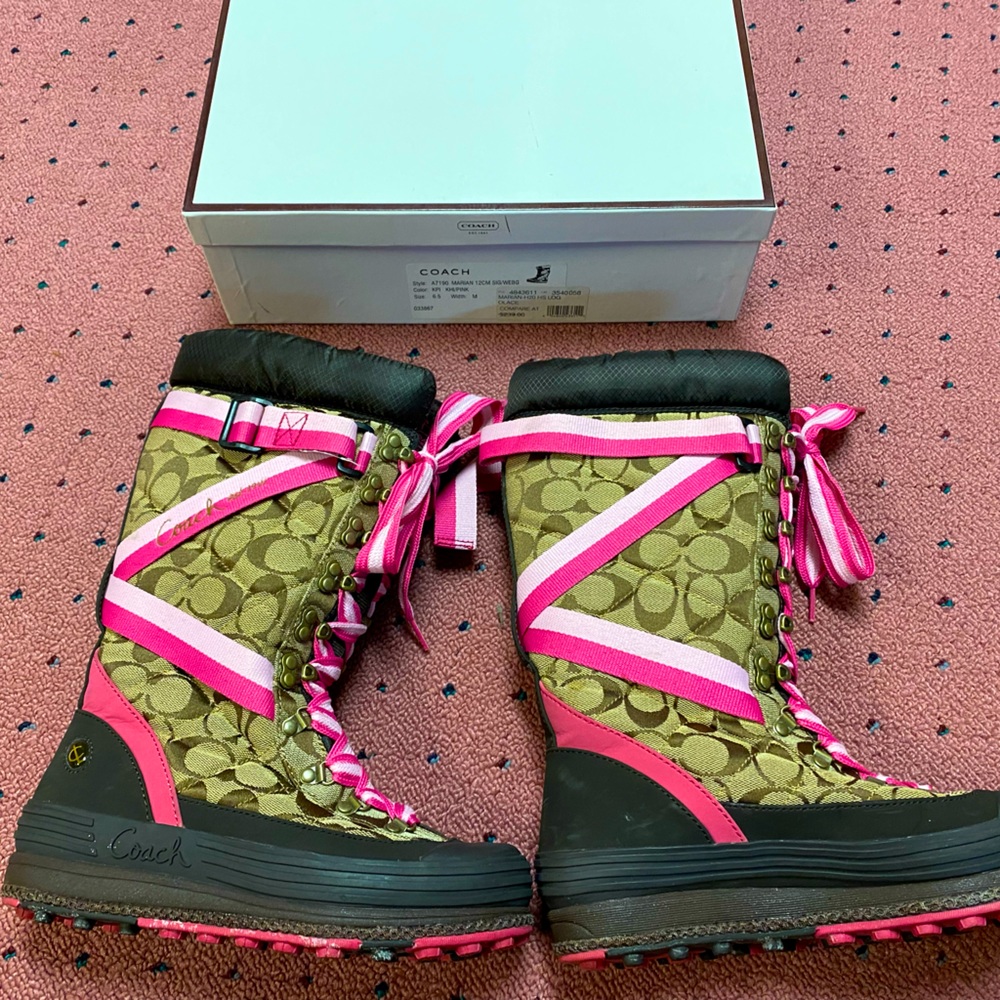 Coach - Marian Winter Boots with original box
